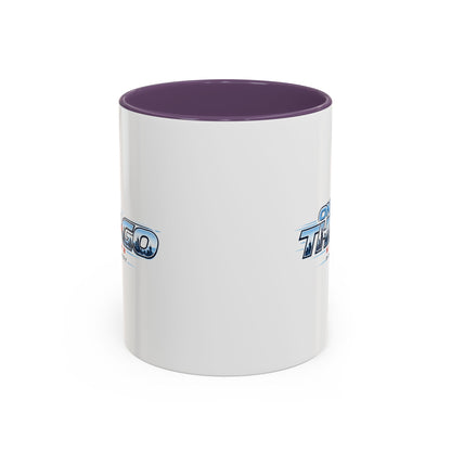 On The Go Podcast Accent Coffee Mug – 11/15oz