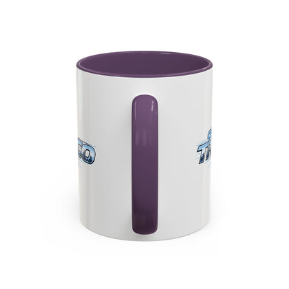 On The Go Podcast Accent Coffee Mug – 11/15oz