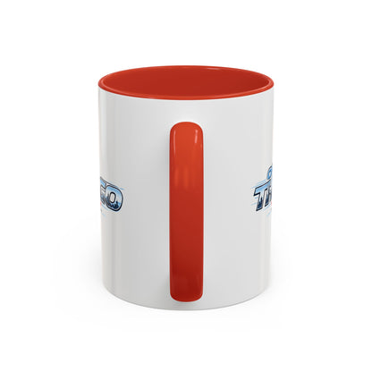 On The Go Podcast Accent Coffee Mug – 11/15oz
