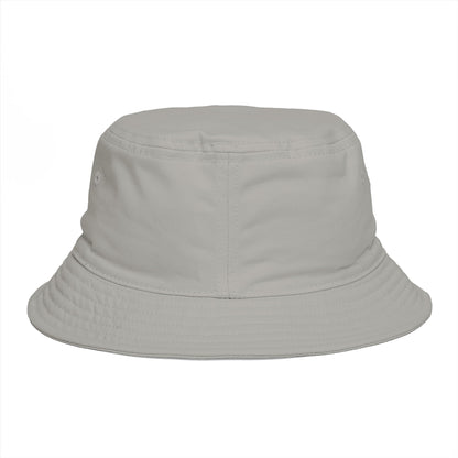 On The Go Podcast Bucket Hat — Retro Logo Casual Sun Hat