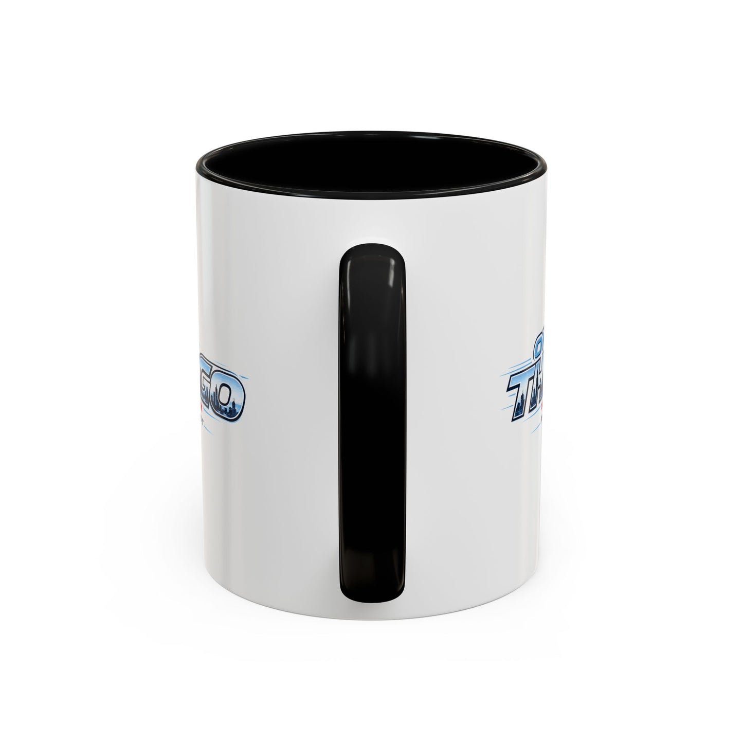 On The Go Podcast Accent Coffee Mug – 11/15oz