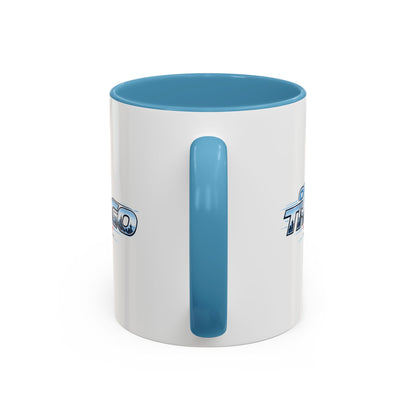 On The Go Podcast Accent Coffee Mug – 11/15oz