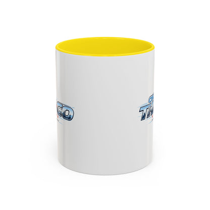 On The Go Podcast Accent Coffee Mug – 11/15oz