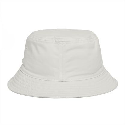 On The Go Podcast Bucket Hat — Retro Logo Casual Sun Hat