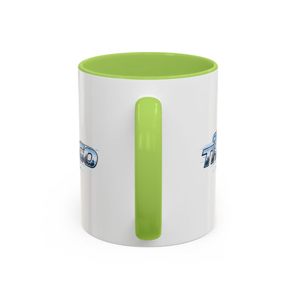 On The Go Podcast Accent Coffee Mug – 11/15oz
